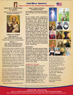LITANY USA SAINTS by NAME