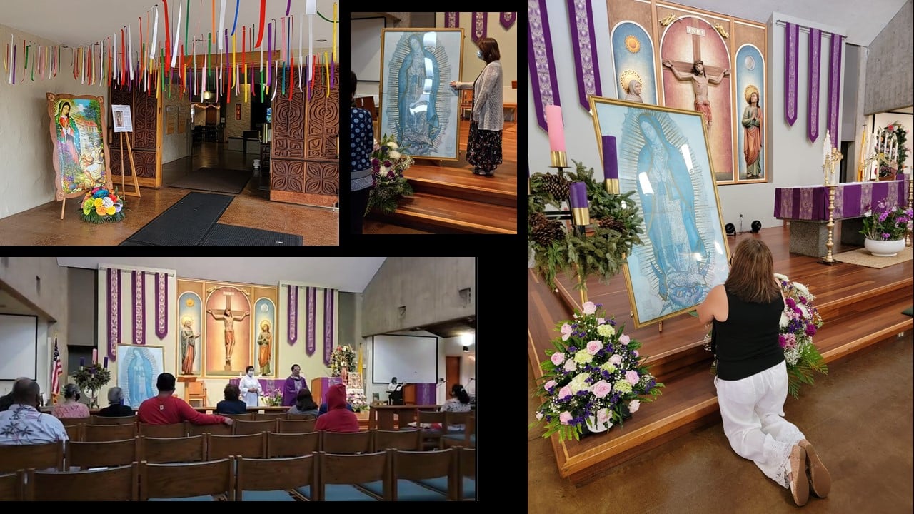 Our Lady of Guadalupe St John Apostle Hawaiii